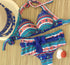 STRUCTURED BIKINI SET WITH HOT PANT THONG